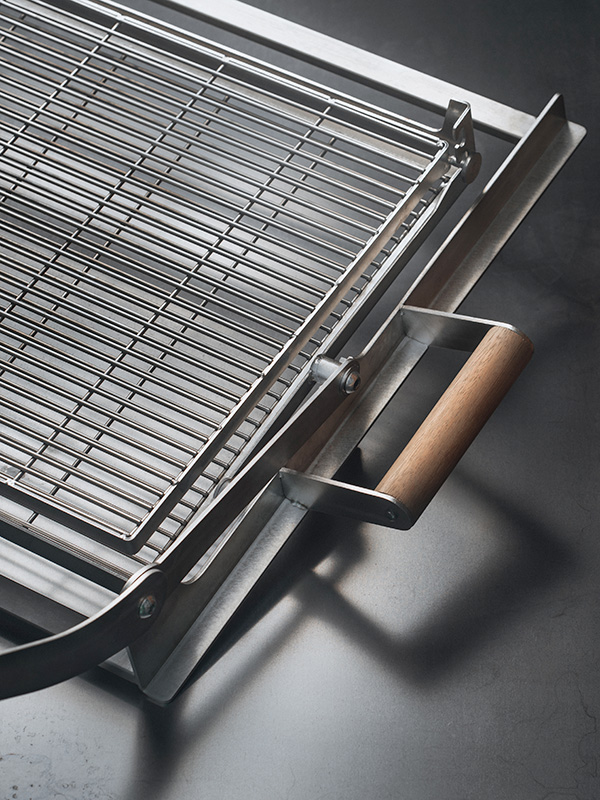 Grille de cuisson rotative pour les braseros Maison Mayar
