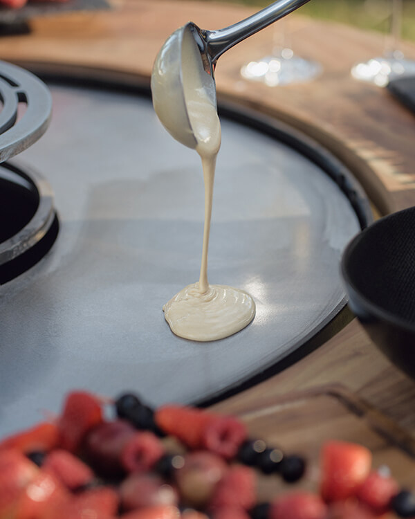 Brasero Le OKA avec grille rotative combinée de la collection Maison MAYAR