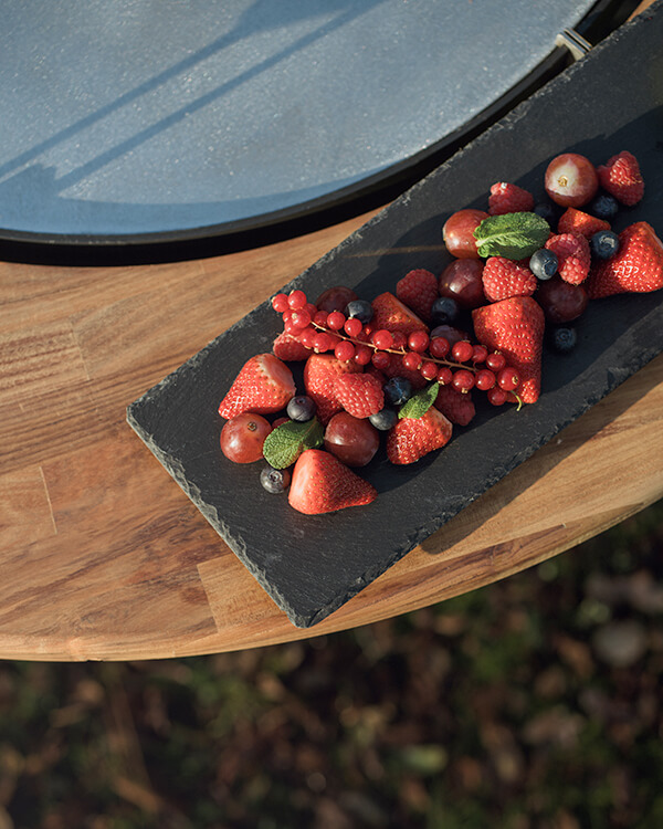 Tablette en Bois pour brasero Maison MAYAR