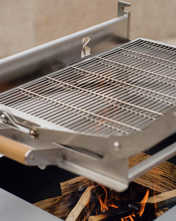 Grille de cuisson rotative pour les braseros Maison Mayar