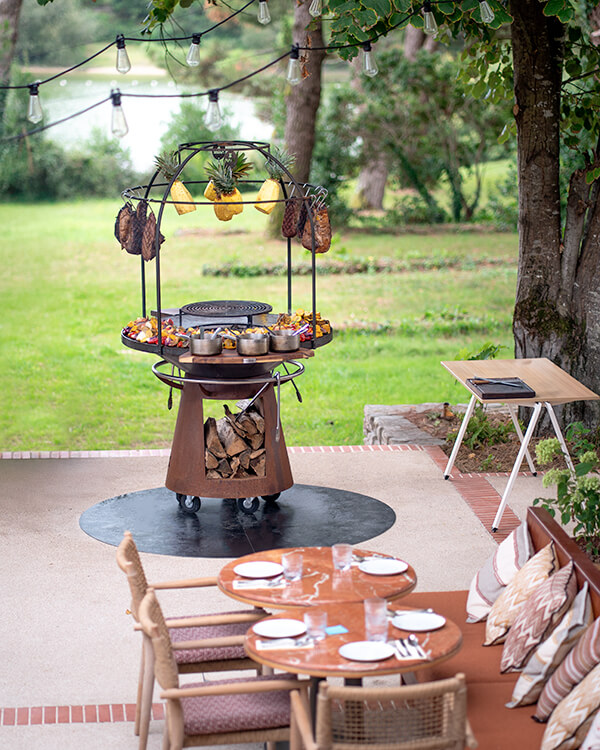 Brasero pour les professionnels Le KOVO de la collection Maison MAYAR