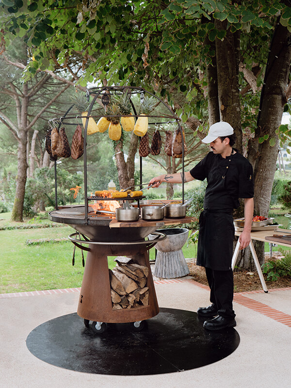 Cage pour brasero Maison MAYAR