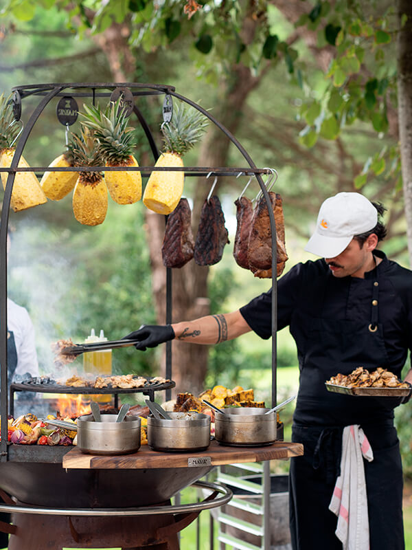 Cage pour brasero Maison MAYAR