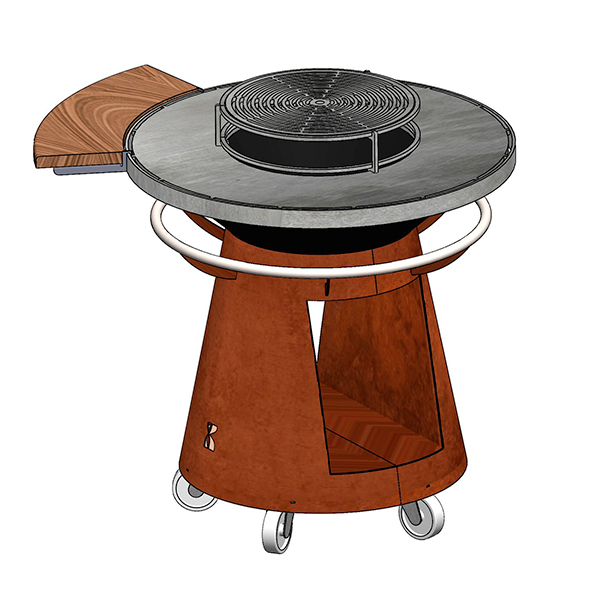 détails techniques brasero le kovo maison mayar