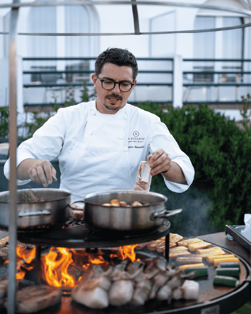 le chef batien soumoulou la réserve saint jean de luz location braséro pays basque min