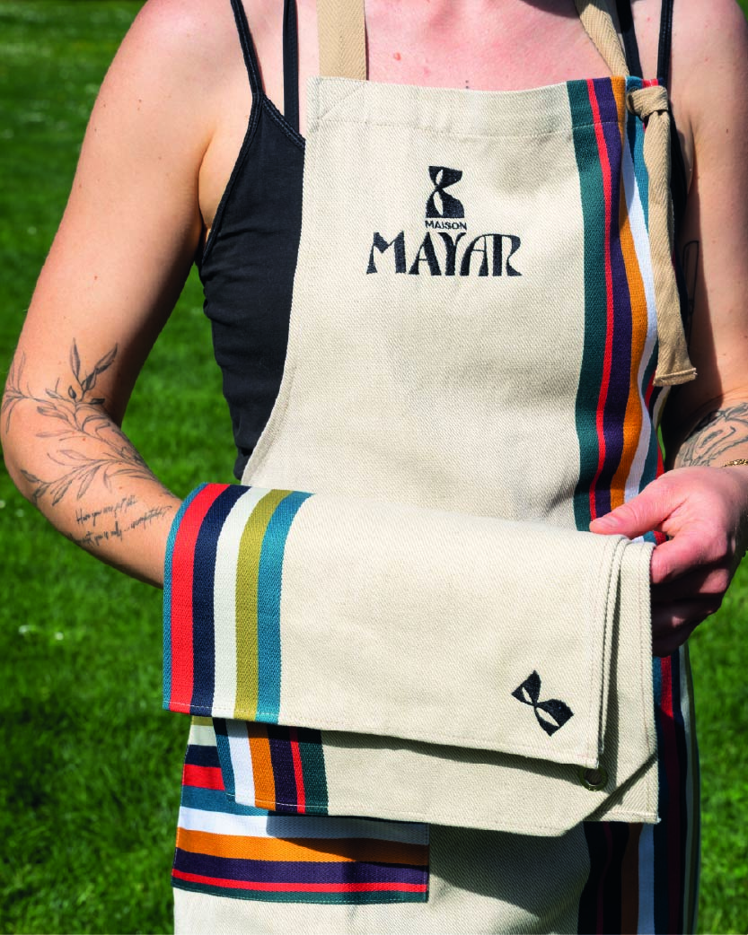 kit du chef artigua lingue torchon tablier pays basque maison mayar